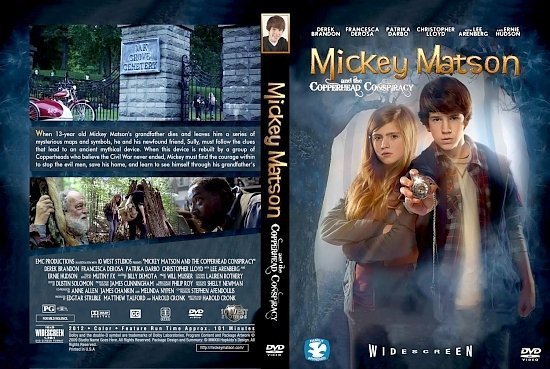 dvd cover Mickey Matson And The Copperhead Conspiracy