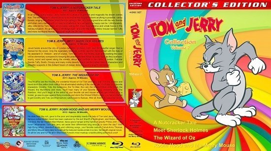 dvd cover Tom And Jerry Collection Volume 2