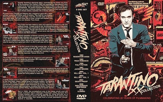 dvd cover Tarantino Collection