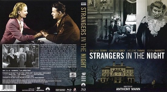 dvd cover Strangers In The Night BR