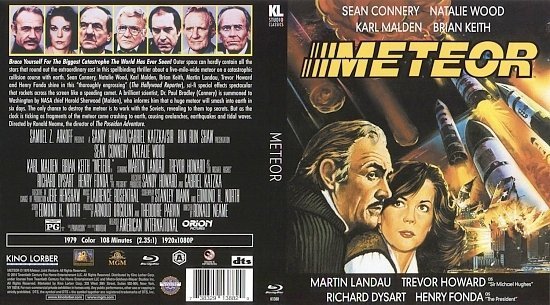 dvd cover Meteor BR