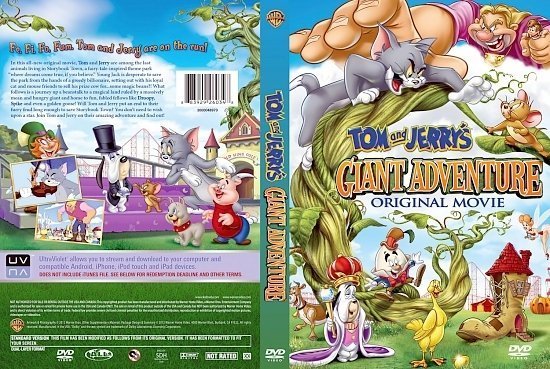 dvd cover Tom And Jerry Giant Adventure