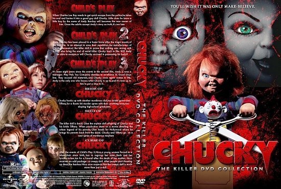 dvd cover Chucky Killer Collection