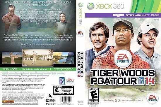 dvd cover Tiger Woods PGA Tour 14