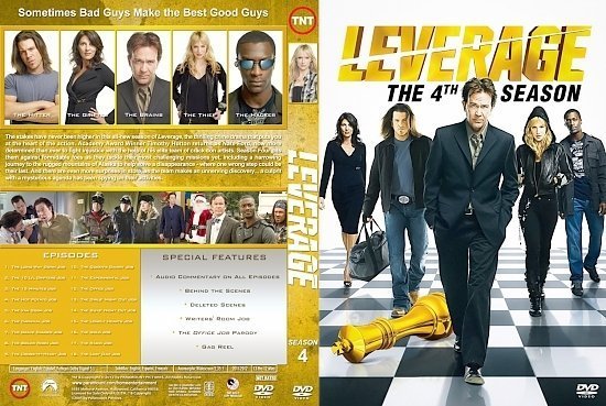 dvd cover Leverage S4