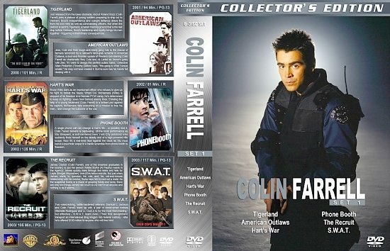 dvd cover Colin Farrell Collection