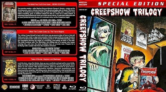 dvd cover Creepshow Trilogy