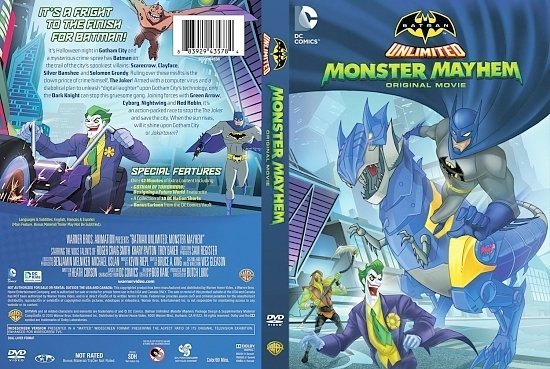 dvd cover Batman Unlimited Monster Mayhem