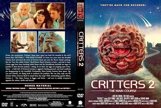 dvd cover Critters 2 The Main Course