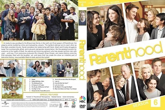 dvd cover Parenthood S6
