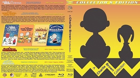 dvd cover Charlie Brown Collection version 1