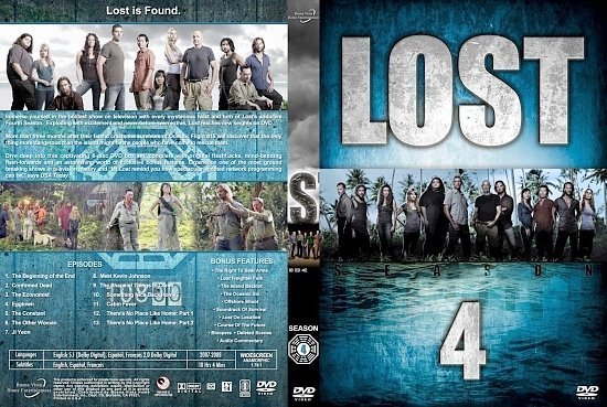 dvd cover Lost st S4