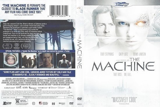 dvd cover The Machine