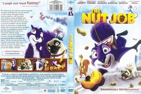 dvd cover The Nut Job Scanned