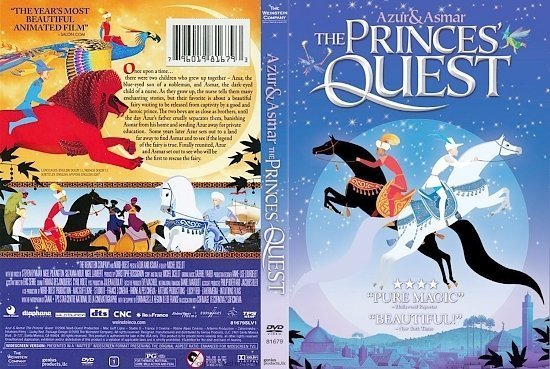 dvd cover Azur Asmar The Princes Quest
