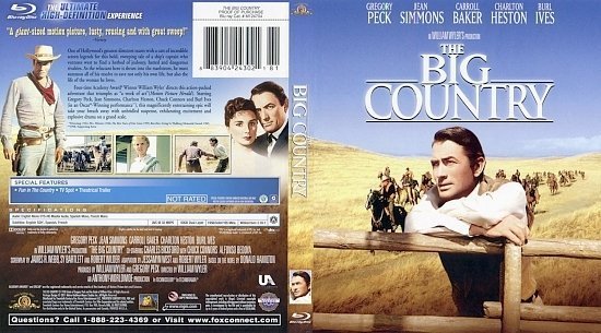 dvd cover The Big Country BR