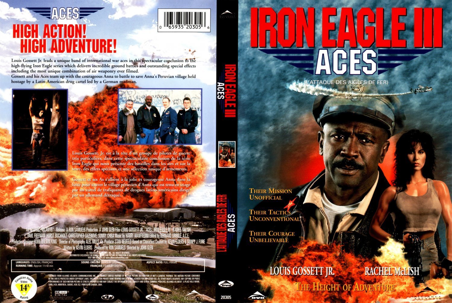Aces: Iron Eagle III | Dvd Covers and Labels