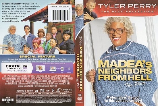 dvd cover Madea s Neighbours From Hell Scanned
