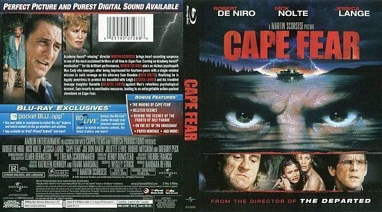 dvd cover Cape Fear BR
