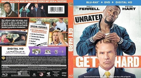 dvd cover GET HARD UNRATED BR POYZEN
