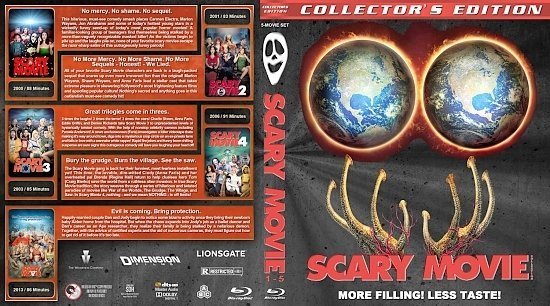dvd cover Scary Movie Collection