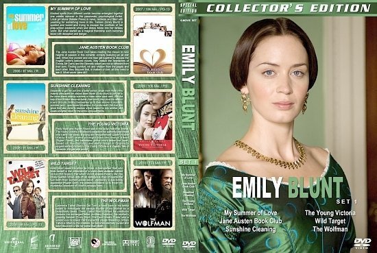 dvd cover Emily Blunt Collection