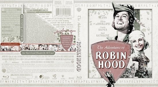 dvd cover The Adventures Of Robin Hood