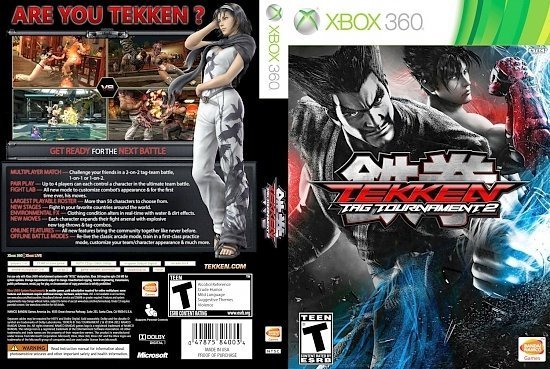 dvd cover Tekken Tag Tournament 2