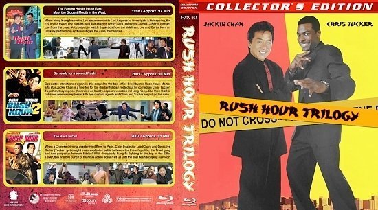 dvd cover Rush Hour Trilogy