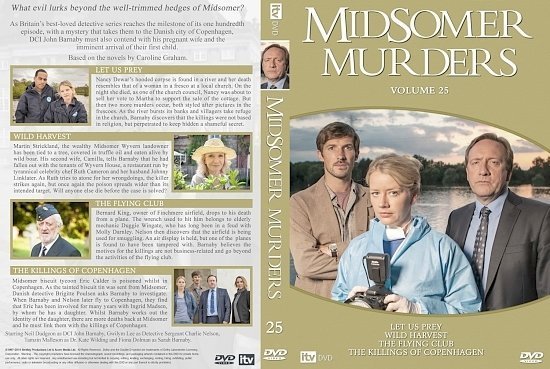 dvd cover midsomer Murders 25