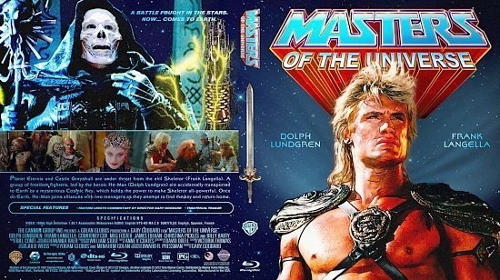 dvd cover Masters Of The Universe