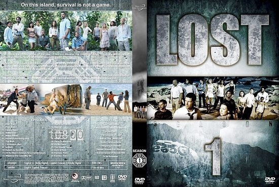 dvd cover Lost st S1