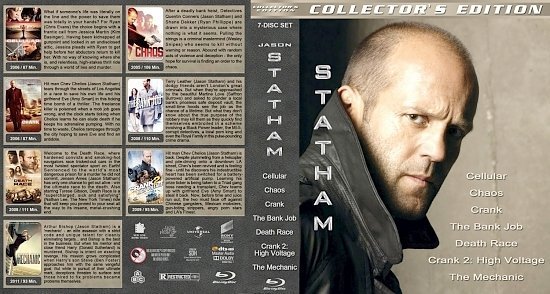 dvd cover Jason Statham Collection