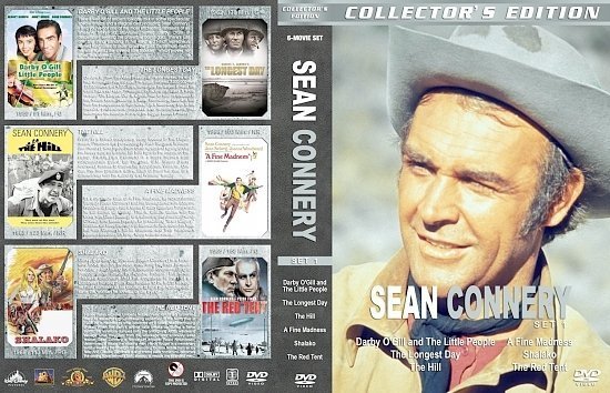 dvd cover Sean Connery Collection Set 1