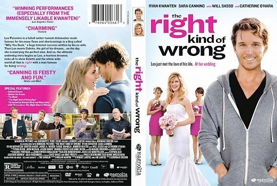 dvd cover The Right Kind Of Wrong