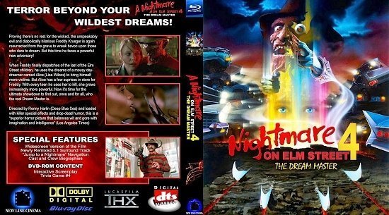 dvd cover Nightmare On Elm Street 4 ~ The Dream Master