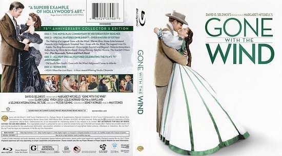 dvd cover Gone With The Wind BR1