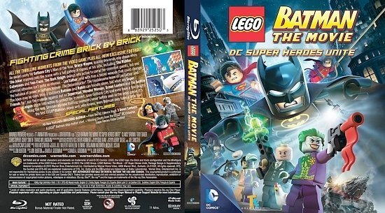 dvd cover Lego Batman The Movie DC Heroes Unite BR