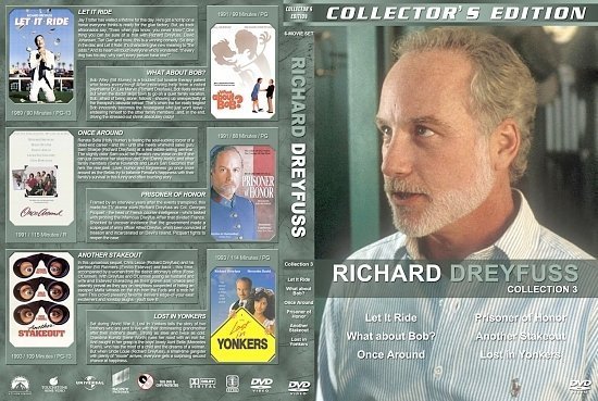 dvd cover Richard Dreyfuss Collection 3