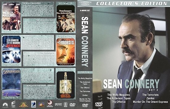 dvd cover Sean Connery Collection Set 2