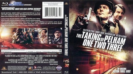 dvd cover The Taking Of Pelham One Two Three BR