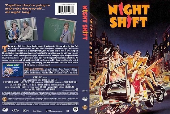 dvd cover Night Shift