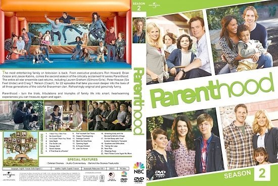 dvd cover Parenthood S2
