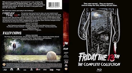 dvd cover Friday The 13th: The Complete Collection #5