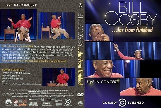 dvd cover Bill Cosby Far From Finished