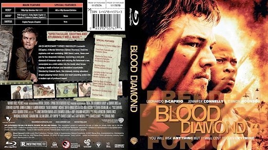 dvd cover Blood Diamond