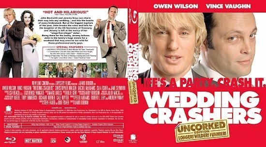 dvd cover Wedding Crashers