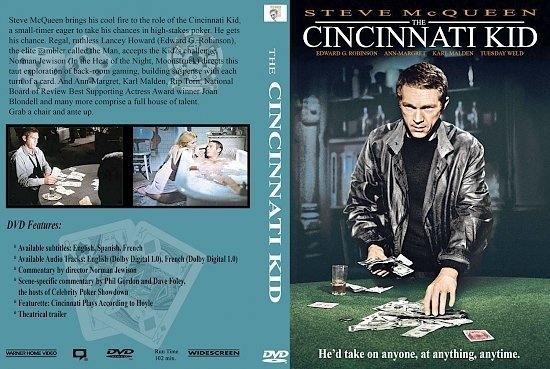dvd cover Cincinnati Kid