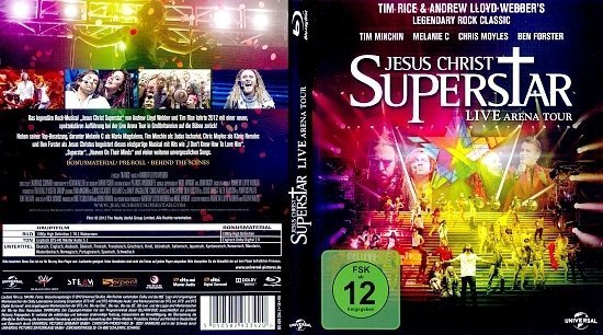 dvd cover Jesus Christ Superstar: LIVE Arena Tour Blu-Ray German