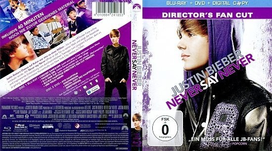 Justin Bieber: Never say never (2011) Blu-Ray German 